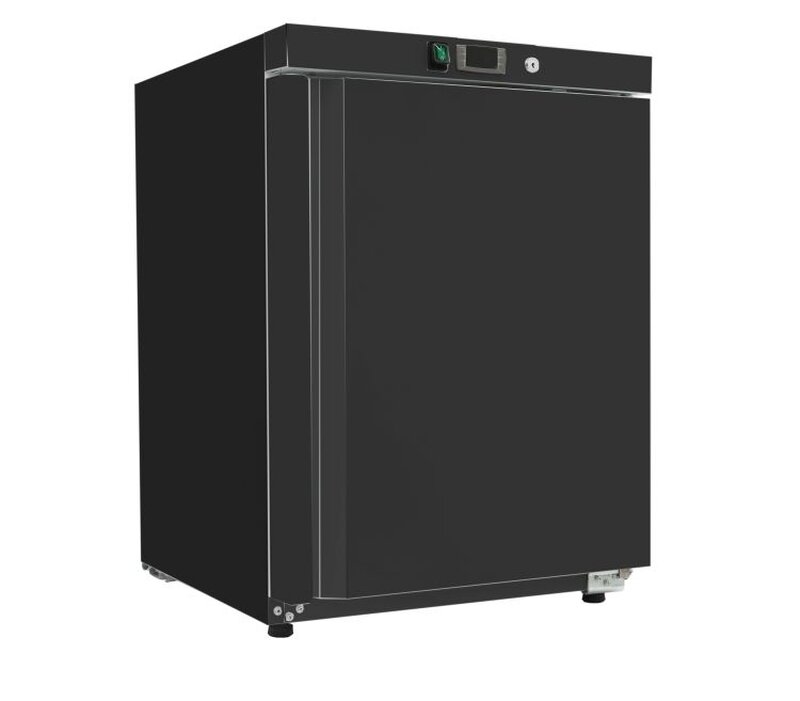 Gastro-inox Zwart Stalen Koeling 200 Liter, Statisch Gekoeld