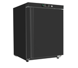 Gastro-inox Zwart Stalen Vriezer 200 Liter, Statisch Gekoeld