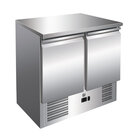 Gastro-inox Rvs Werkbank Met 2 Deuren, Geforceerd Gekoeld