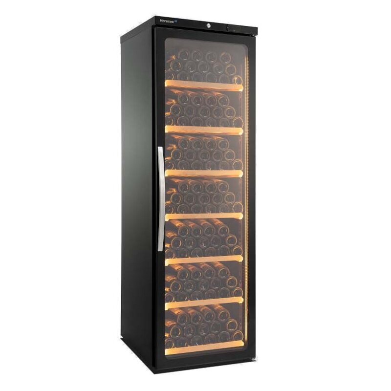Gastro-inox Marecos Wijnklimaatkast Exclusive 176 Flessen, Enkele Zone