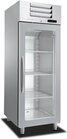 Gastro-inox Marecos Excel Roestvrijstalen GN 2/1 Koeling Met Glasdeur 700 Liter