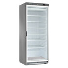 Gastro-inox Marecos Roestvrijstalen GN 2/1 Vriezer Met Glasdeur 600 Serie