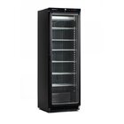 Gastro-inox Marecos Zwart Stalen Vriezer Met Glasdeur 430 Serie