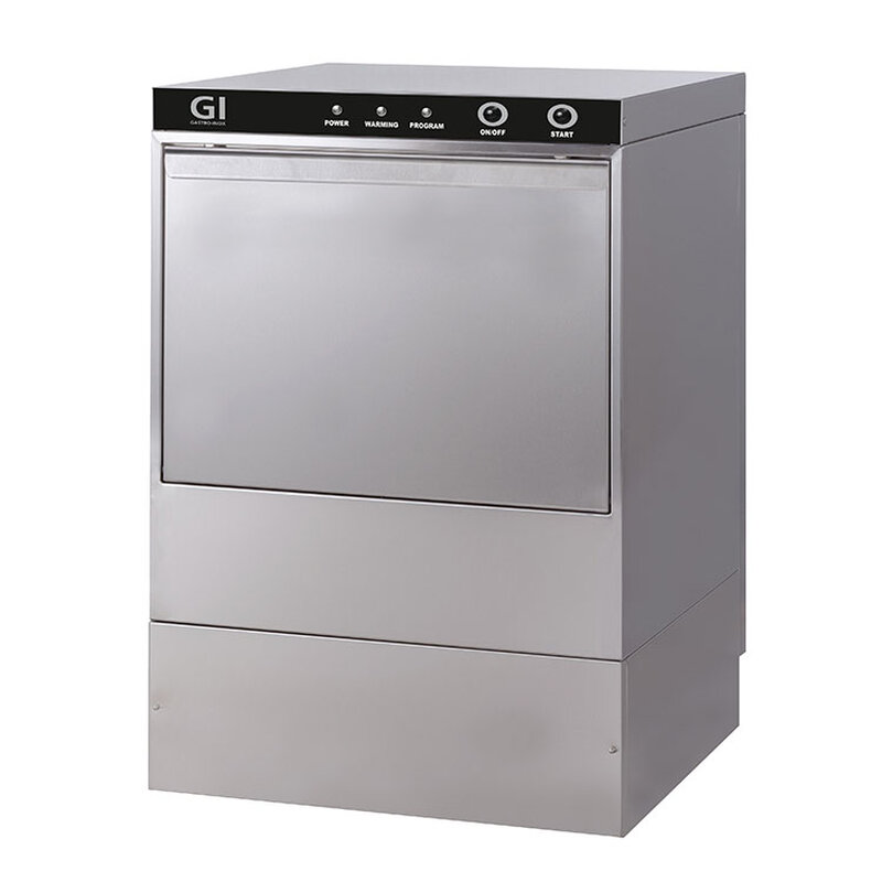 Gastro-inox Elektronische Vaatwasmachine, 50x50cm, 400v