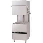 Gastro-inox Digitale Doorschuifvaatwasser Met Afvoerpomp en Zeepdispenser, 50x50cm, 400v