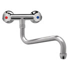 Gastro-inox Duobloc Laag Muurmodel 25(ø)mm Mengkraan 300mm