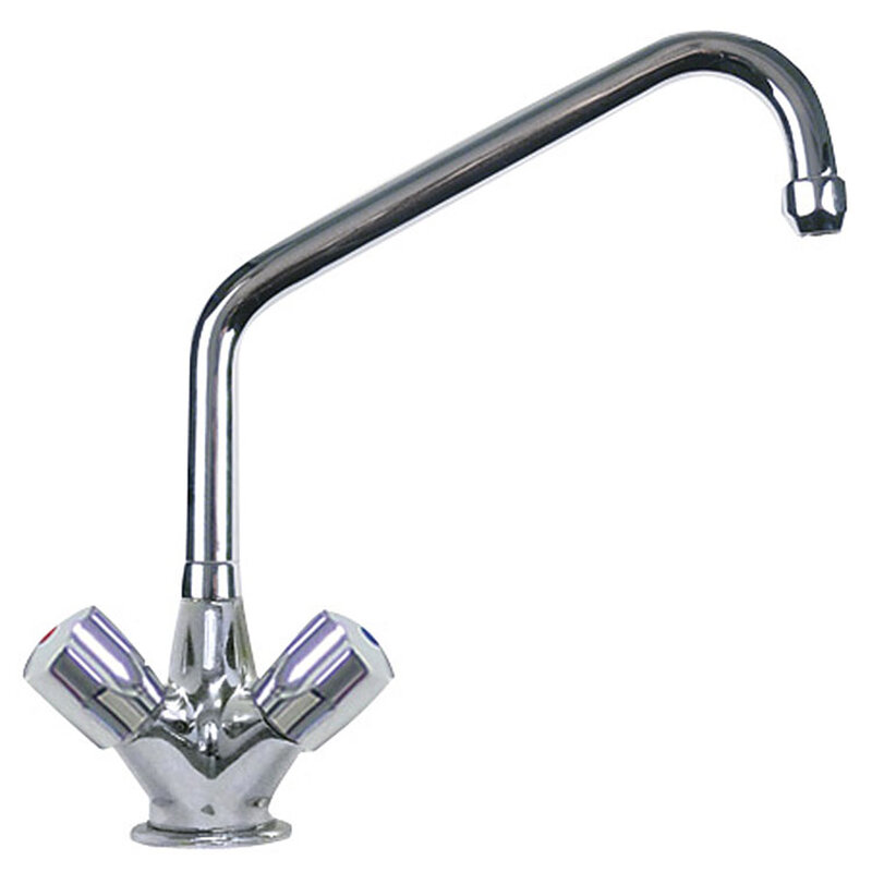 Gastro-inox Monobloc ø25mm Mengkraan, Lengte 250mm