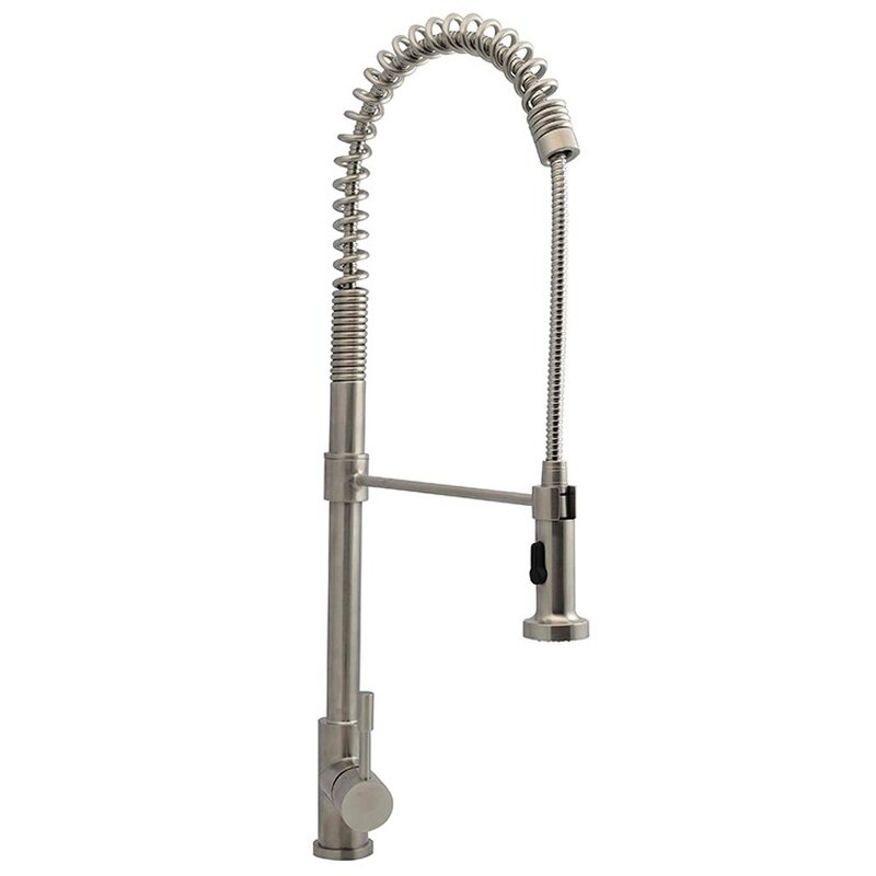 Gastro-inox Monobloc Keuken Douche-mengkraan, Roestvrijstaal Aisi 304
