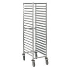 Gastro-inox Regaalwagen GN 1/1 Van Roestvrijstaal Aisi 304, 20 Etages