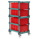 Gastro-inox Rea Design Bakkenwagen EN (600x400mm) 4x220mm