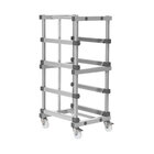 Gastro-inox Rea Grey Bakkenwagen EN (600x400mm) 4x220mm