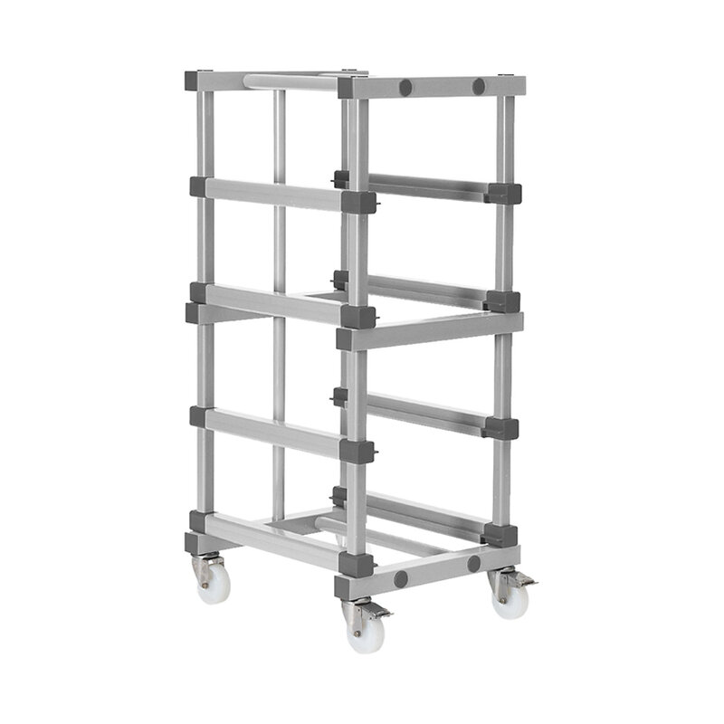 Gastro-inox Rea Grey Bakkenwagen EN (600x400mm) 4x220mm