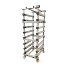 Gastro-inox Rea Grey Bakkenwagen EN (600x400mm) 8x120mm