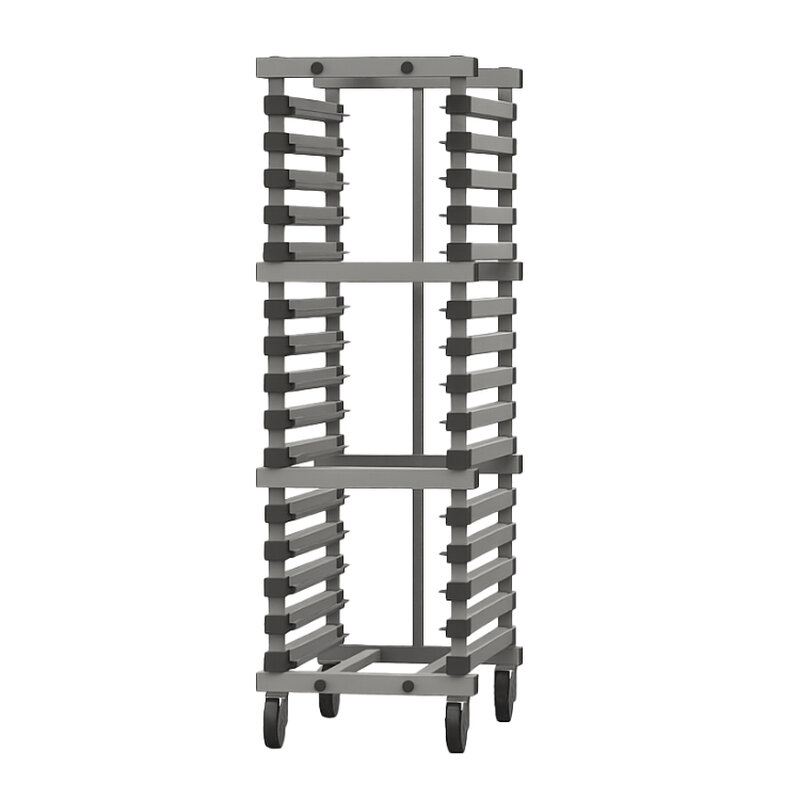 Gastro-inox Rea Grey Regaalwagen EN (600x400mm) 15 Etages