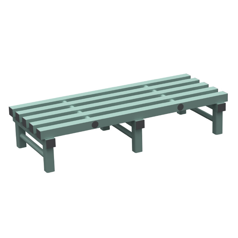 Gastro-inox Rea Design Opslagrooster/vlonder 1200(l)x500(d)x250(h)mm