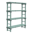 Gastro-inox Rea Design Eurostelling 4 Schappen 1400(l)x400(d)x1750(h)mm