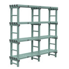 Gastro-inox Rea Design Eurostelling 4 Schappen 1800(l)x400(d)x1750(h)mm