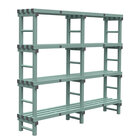 Gastro-inox Rea Design Eurostelling 4 Schappen 2000(l)x400(d)x1750(h)mm