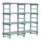 Gastro-inox Rea Design Eurostelling 4 Schappen 2000(l)x600(d)x1750(h)mm