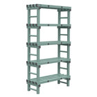 Gastro-inox Rea Design Eurostelling 5 Schappen 1000(l)x400(d)x1850(h)mm