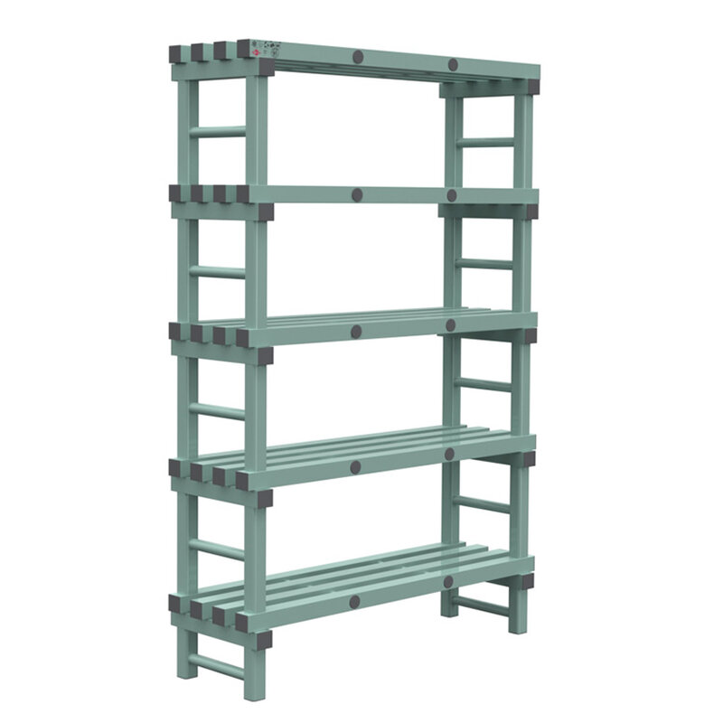 Gastro-inox Rea Design Eurostelling 5 Schappen 1200(l)x400(d)x1850(h)mm