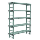 Gastro-inox Rea Design Eurostelling 5 Schappen 1400(l)x400(d)x1850(h)mm