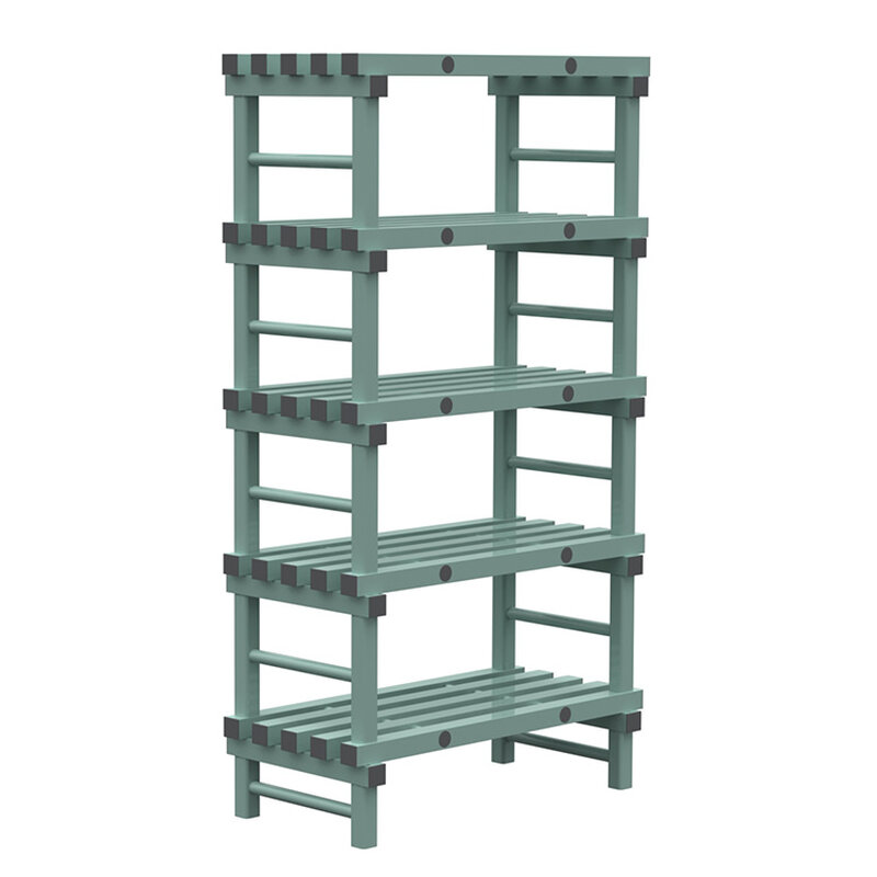 Gastro-inox Rea Design Eurostelling 5 Schappen 1000(l)x500(d)x1850(h)mm