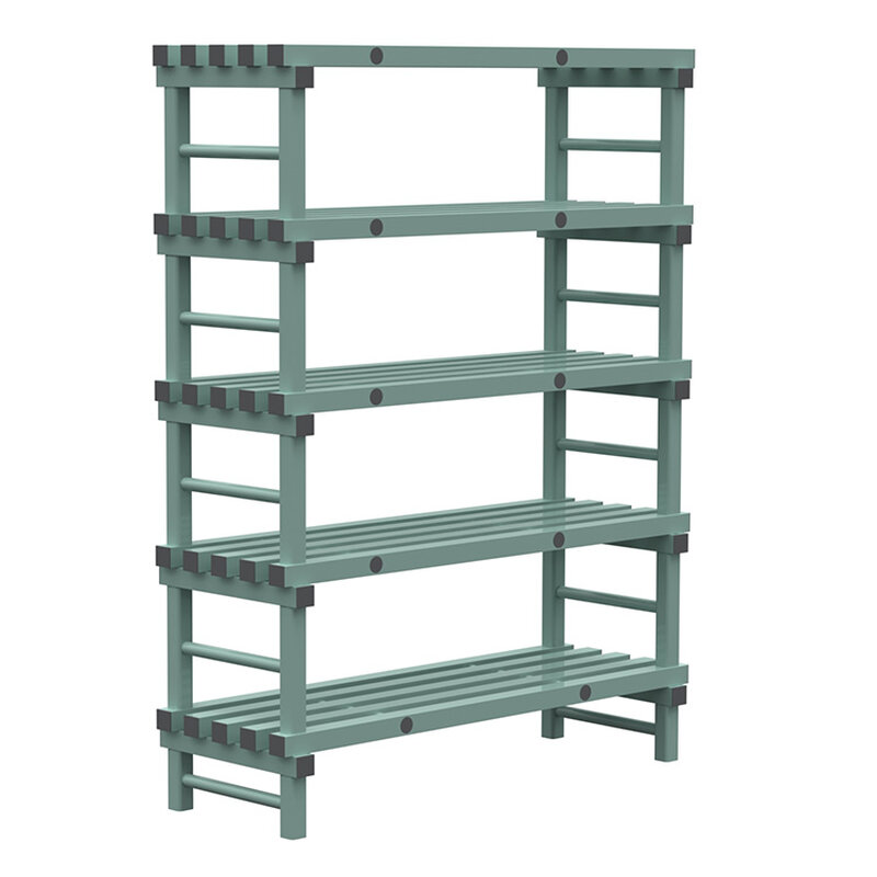 Gastro-inox Rea Design Eurostelling 5 Schappen 1400(l)x500(d)x1850(h)mm