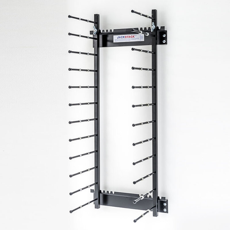 Gastro-inox Jackstack Muurmodel Bordenrek Geschikt Voor 12 Borden