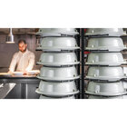 Gastro-inox Jackstack Verrijdbaar Bordenrek Geschikt Voor 72 Borden