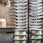 Gastro-inox Jackstack Verrijdbaar Bordenrek Geschikt Voor 88 Borden