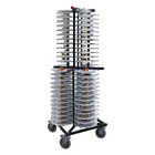 Gastro-inox Jackstack Verrijdbaar Bordenrek Geschikt Voor 104 Borden