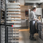 Gastro-inox Jackstack Verrijdbaar Bordenrek Geschikt Voor 104 Borden