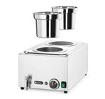 Hendi Set: Bain-marie Ranger + 2x Bak 4L Met Deksel