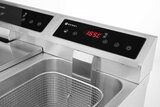 Hendi Inductie Friteuse Met Aftapkraan - 2 x 8 l