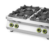 Hendi Gasfornuis 4-pits Kitchen Line - Tafel Model