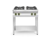 Hendi Gasfornuis Kitchen Line 4-pits Open Standaard