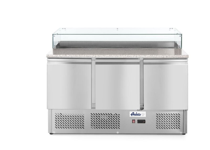Hendi Pizzawerkbank Met 3 Deuren 380l