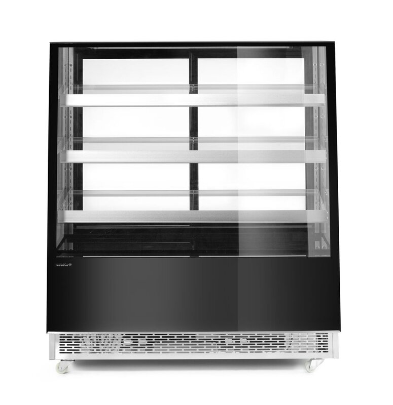Hendi Koelvitrine Met 3 Schuine Schappen