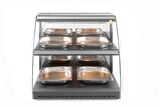 Hendi Warmhoudvitrine Quartz Tweelaags
