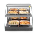 Hendi Warmhoudvitrine Quartz Tweelaags