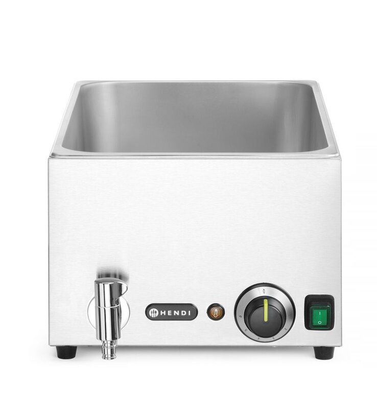 Hendi Bain-marie Met Afvoerkraan "ranger"