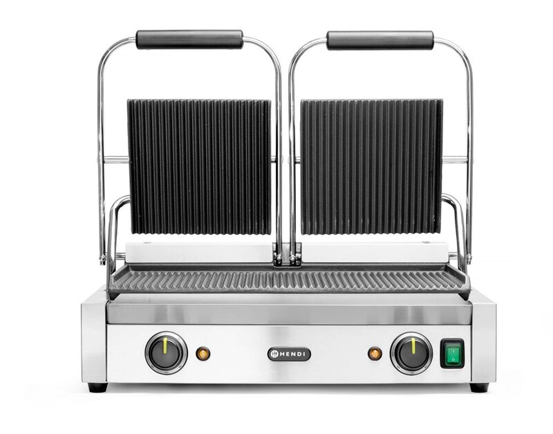 Hendi Contactgrill - Dubbele Versie
