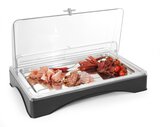 Hendi Gekoeld Presentatie Display Met Kap - Gastronorm 1/1