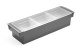 Hendi Ingrediëntenhouder – 3 Containers