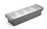 Hendi Ingrediëntenhouder – 4 Containers