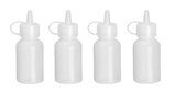 Hendi Mini Saus Dispenser - Set Van 4 Stuks.