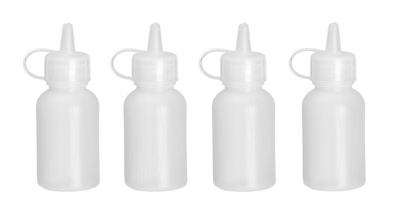 Hendi Mini Saus Dispenser - Set Van 4 Stuks.