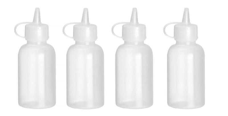 Hendi Mini Saus Dispenser - Set Van 4 Stuks.