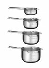Hendi Maatbekers - Set Van 4 Stuks.